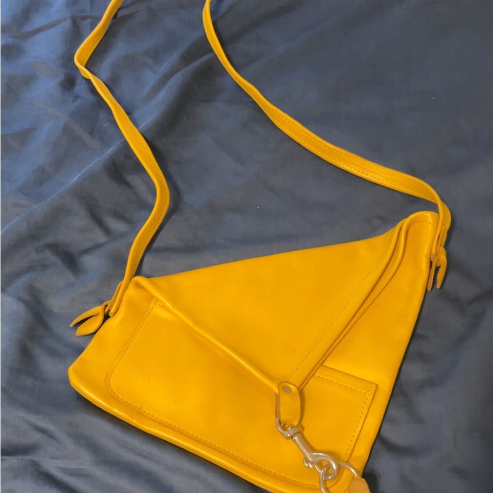 Sunny Yellow Crossbody Bag